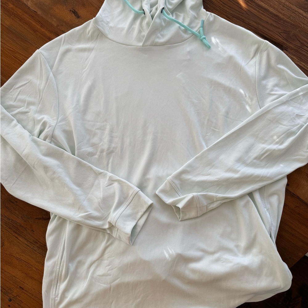 NWT Men's Light Green Performance Hoodie